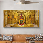 Somnath Temple Glass Finish Horizontal Wall Art