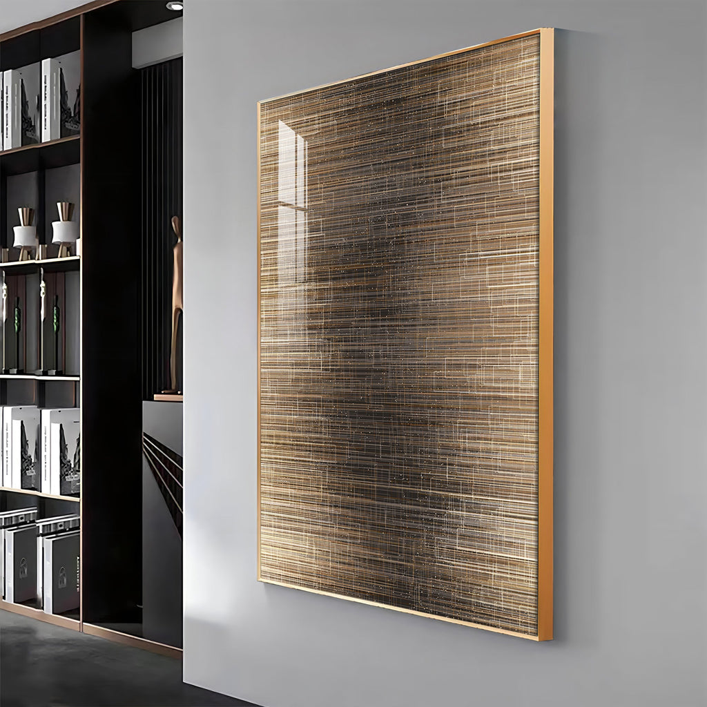 Modern Line Premium Acrylic Vertical Wall Art