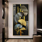 Modern Minimalist Fish Premium Acrylic Vertical Wall Art