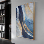 Ocean Magic Abstract Premium Acrylic Vertical Wall Art