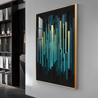 Celestial Harmony Premium Acrylic Vertical Wall Art