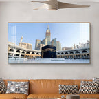 Kaaba Glass Finish Horizontal Wall Art