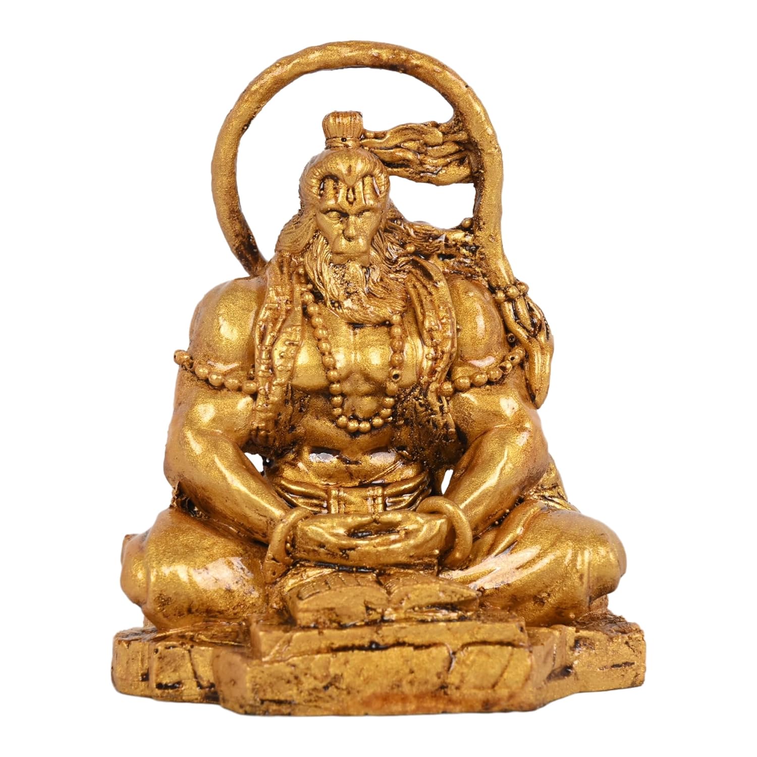 Lord Hanuman Idol Dhyan Mudra – Small Hanuman Idol for Home - Harshita Craft