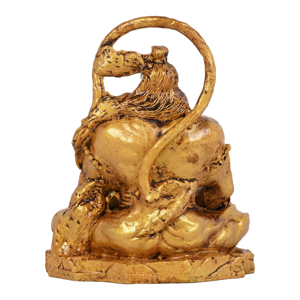 Lord Hanuman Idol Dhyan Mudra – Small Hanuman Idol for Home - Harshita Craft