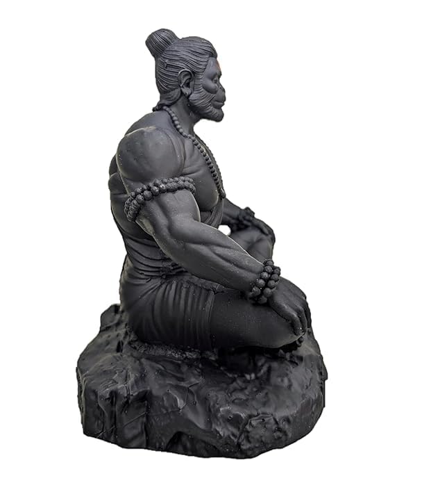 Lord Hanuman Idol for Car Dashboard – Small Hanuman Murti - Harshita Craft