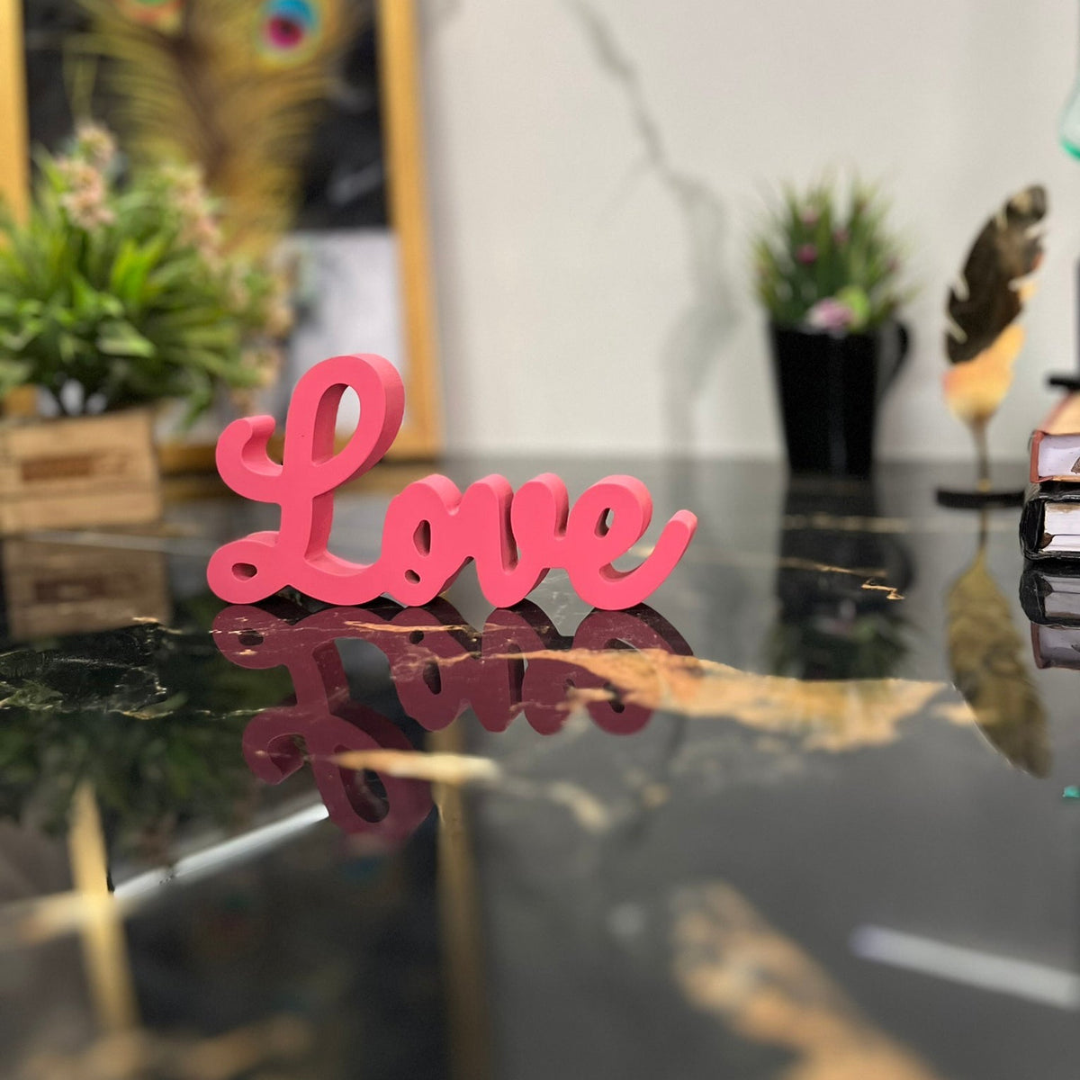 Love Aesthetic Table Decor