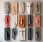 Persona Panels – Geometric Face Wall Art - Harshita Craft