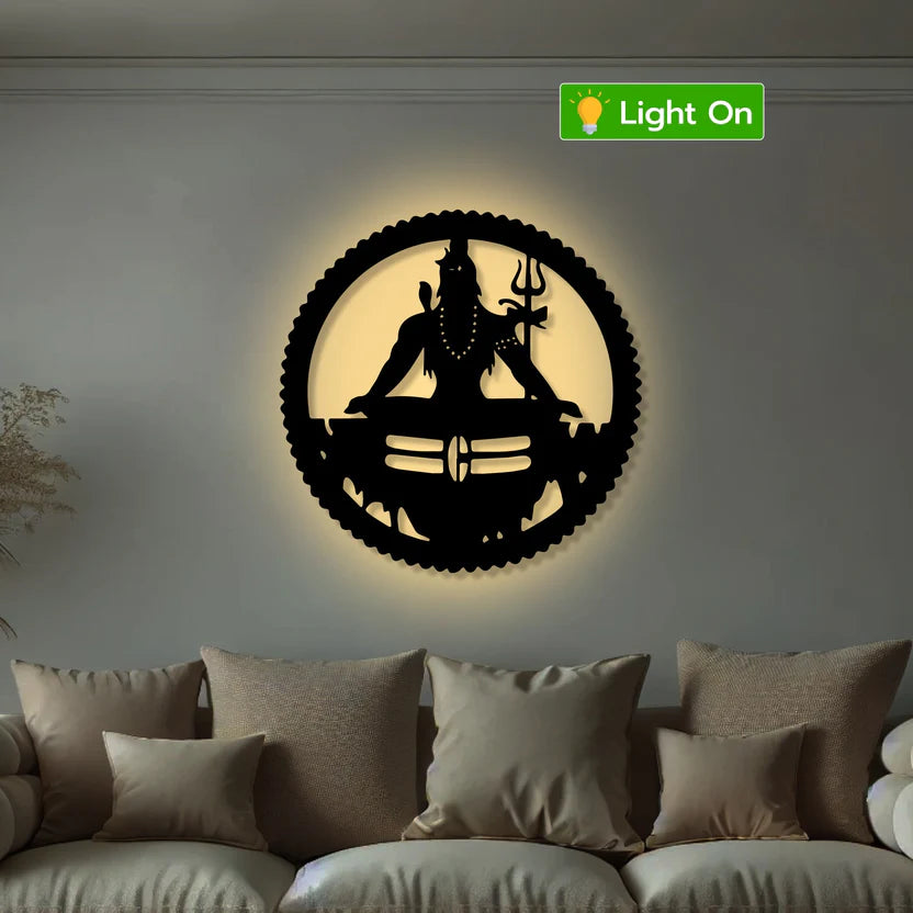 Mahadev Metal Wall Art 