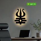 Trishul Metal Wall Art