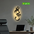 Ganesha Mantra Metal Wall Art 