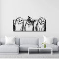Owl Metal Wall Art 