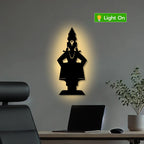 Lord Vitthal Metal Wall Art