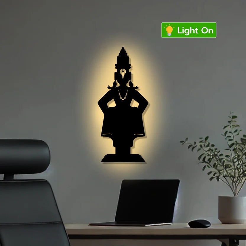 Lord Vitthal Metal Wall Art