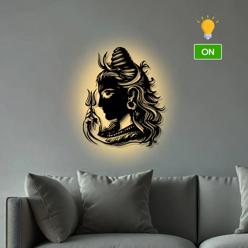 Lord Shiva Metal Wall Art 