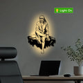 Sai Baba Metal Wall Art