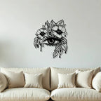  Blooming Eye Metal Wall Art