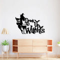 Witches Metal Wall Art