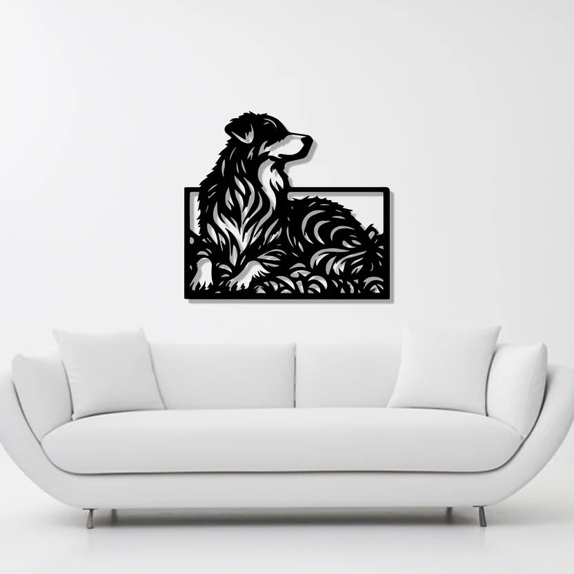 Dog Metal Wall Art