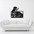 Dog Metal Wall Art