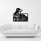 Dog Metal Wall Art