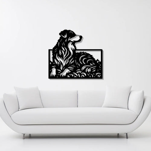 Dog Metal Wall Art