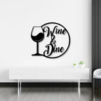 Wine & Dine Metal Wall Art