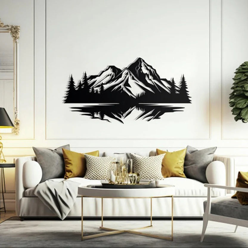  Mountain Landscape Metal Wall Art
