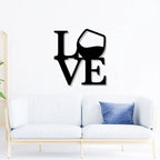 Wine Metal Wall Art