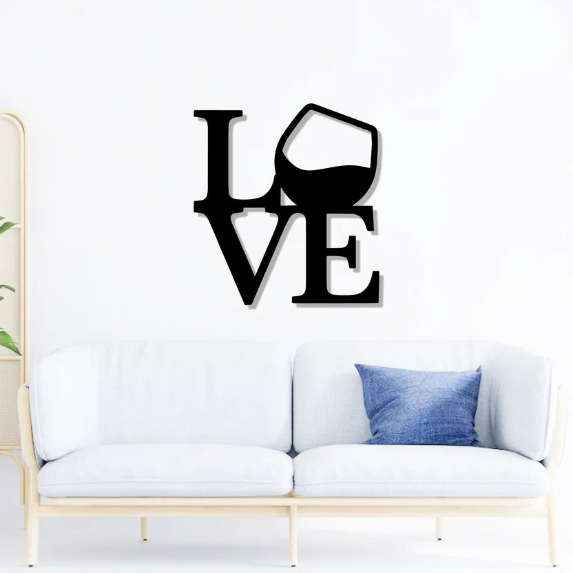 Wine Metal Wall Art