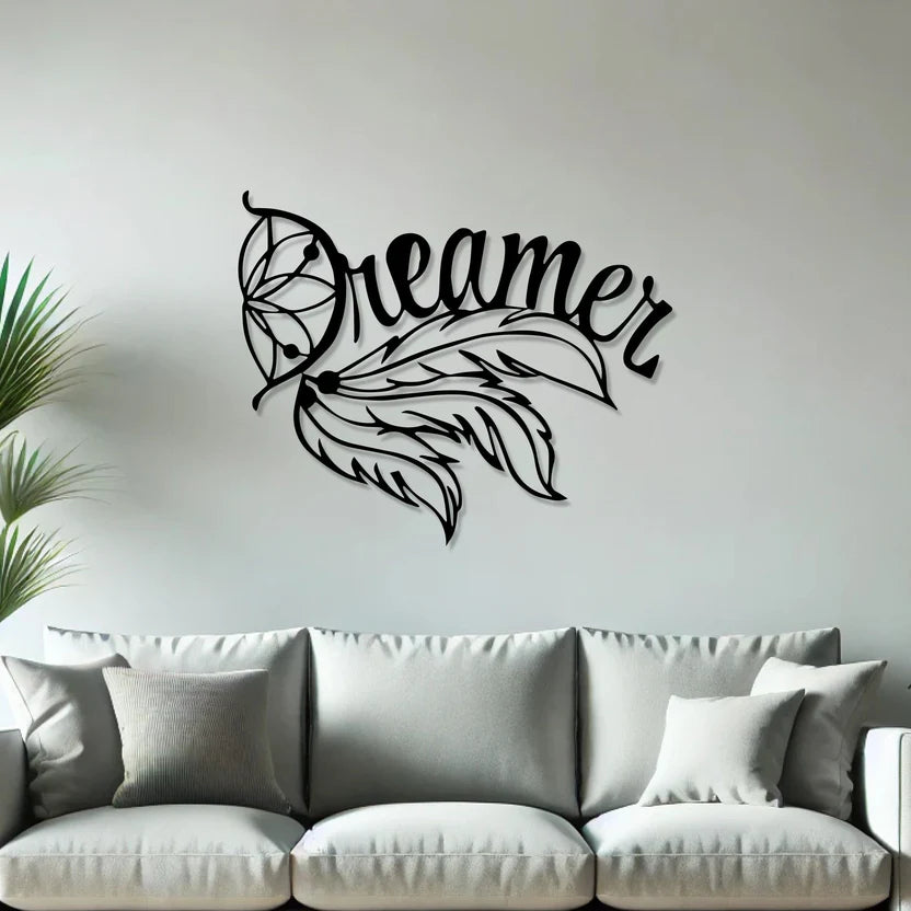  Leaf Design Metal Wall Art 