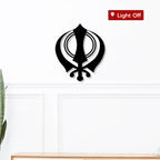 Khanda Sikh Symbol Metal Wall Art