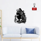 Lord Shiva Metal Wall Art 