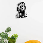Work Hard Stay Humble Metal Wall Art