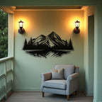  Mountain Landscape Metal Wall Art