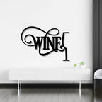  Glass Shape Metal Wall Art
