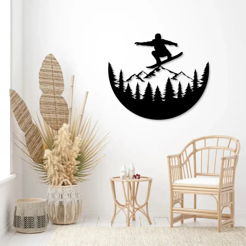  Mountain Scenery Metal Wall Art