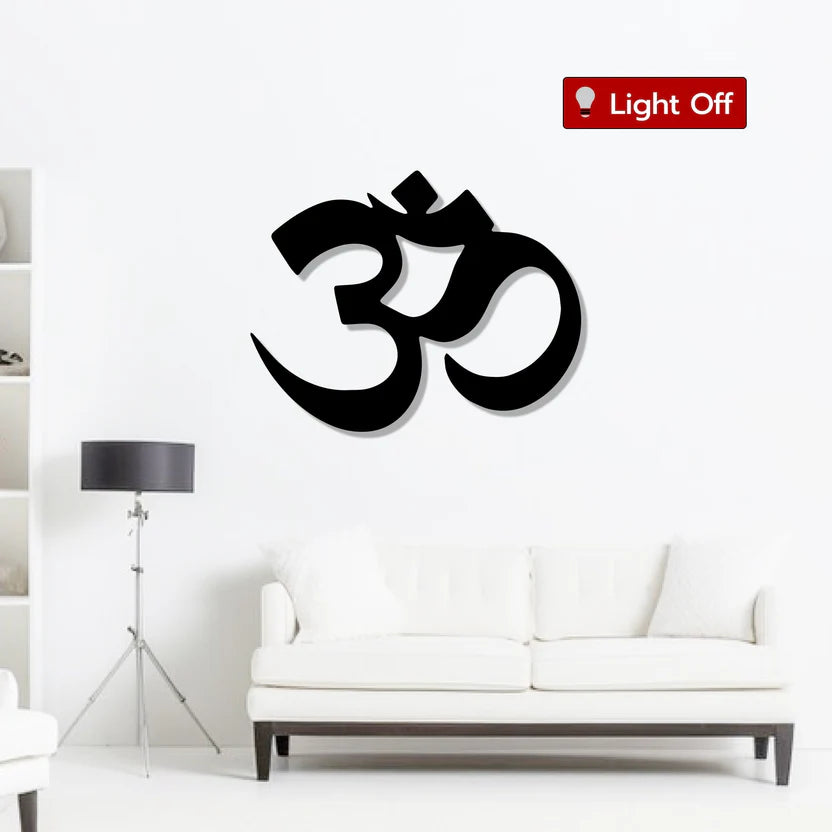 Om Symbol Metal Wall Art 