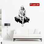 Sai Baba Metal Wall Art