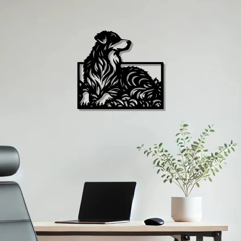 Dog Metal Wall Art
