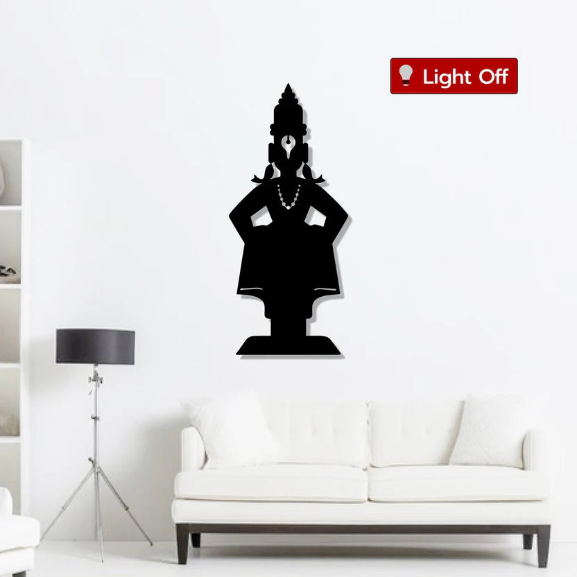 Lord Vitthal Metal Wall Art