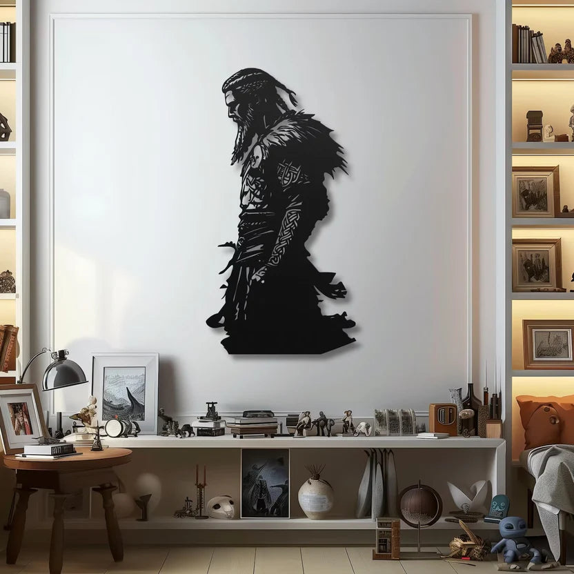  Warrior Metal Wall Art Decor
