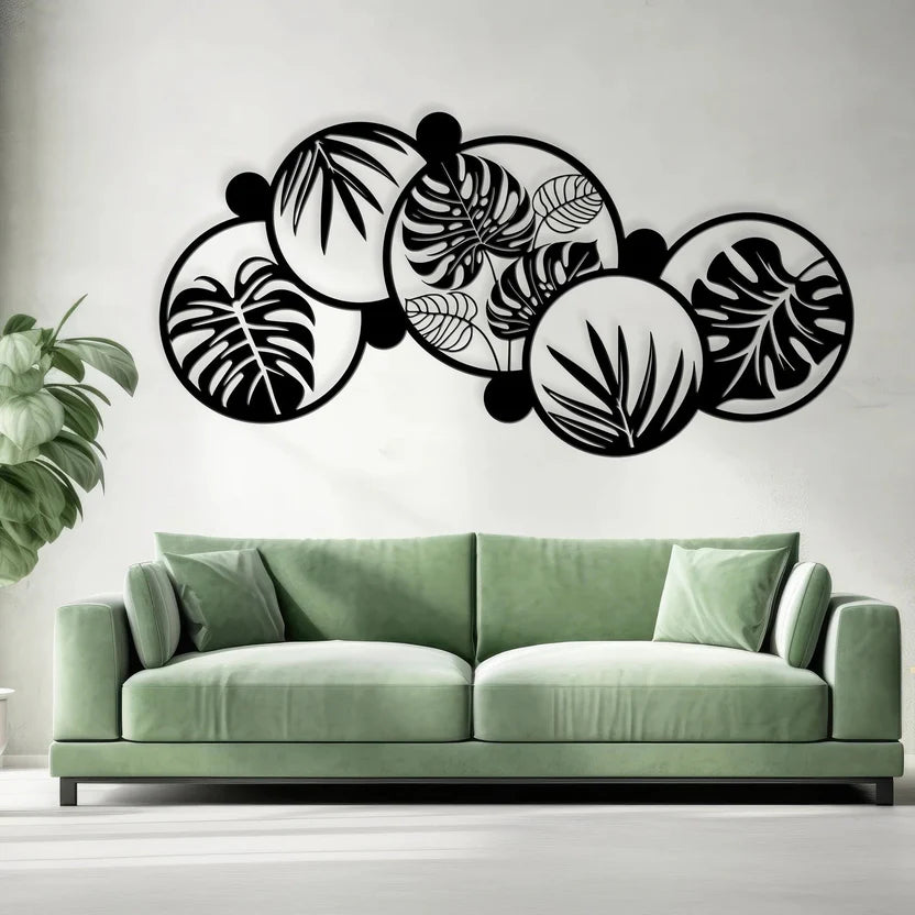 Leaves Metal Wall Art 