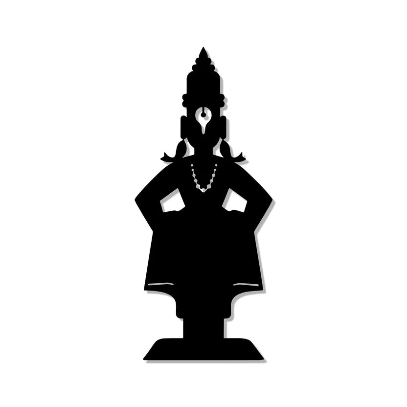 Lord Vitthal Metal Wall Art