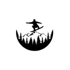  Mountain Scenery Metal Wall Art