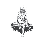Sai Baba Metal Wall Art