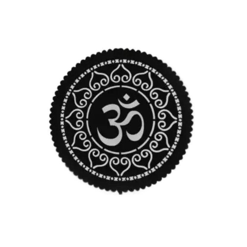 Om Circle Metal Wall Art 