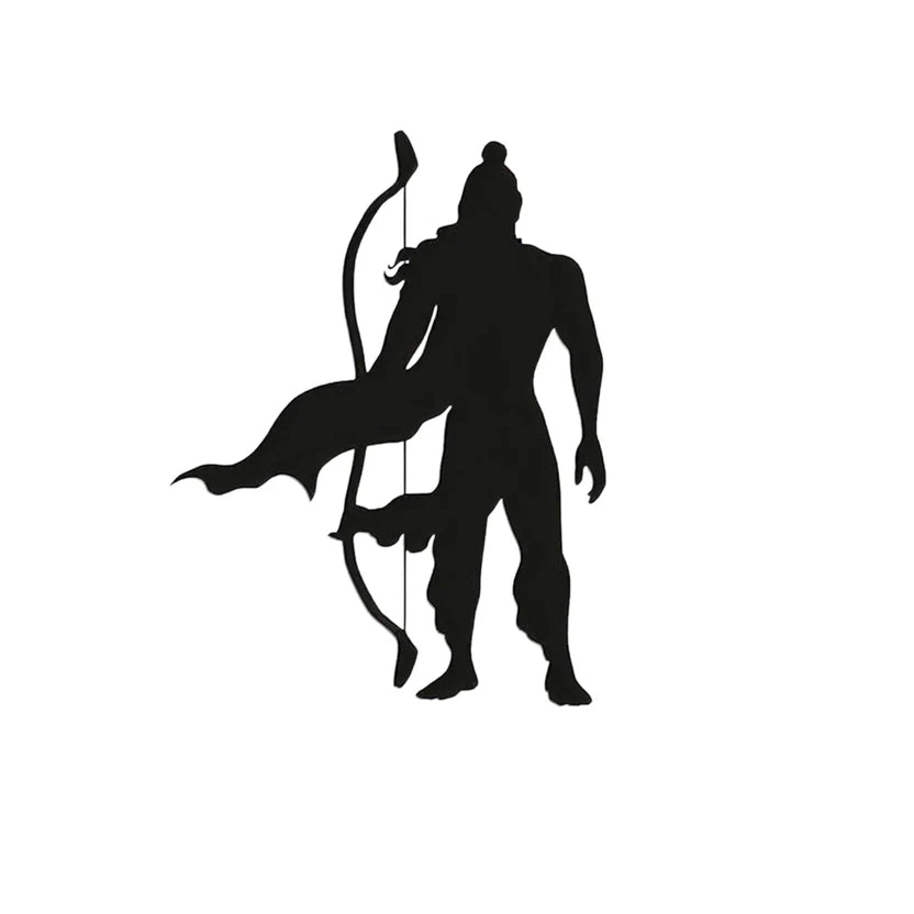 Divine Shree Ram Metal Wall Art