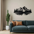  Mountain Landscape Metal Wall Art