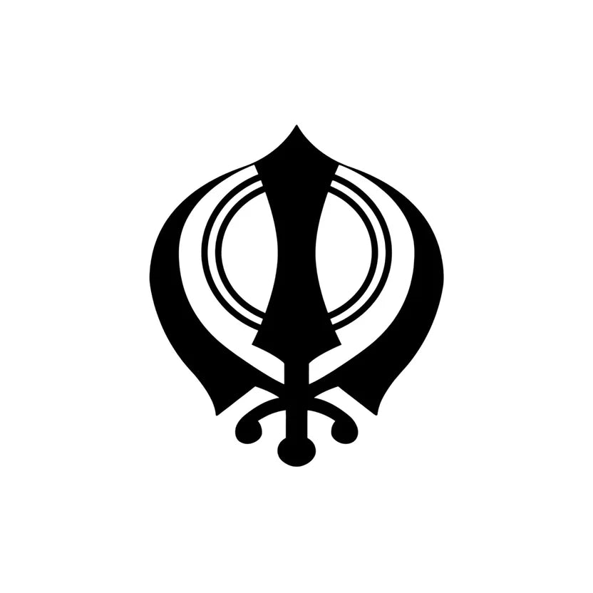 Khanda Sikh Symbol Metal Wall Art