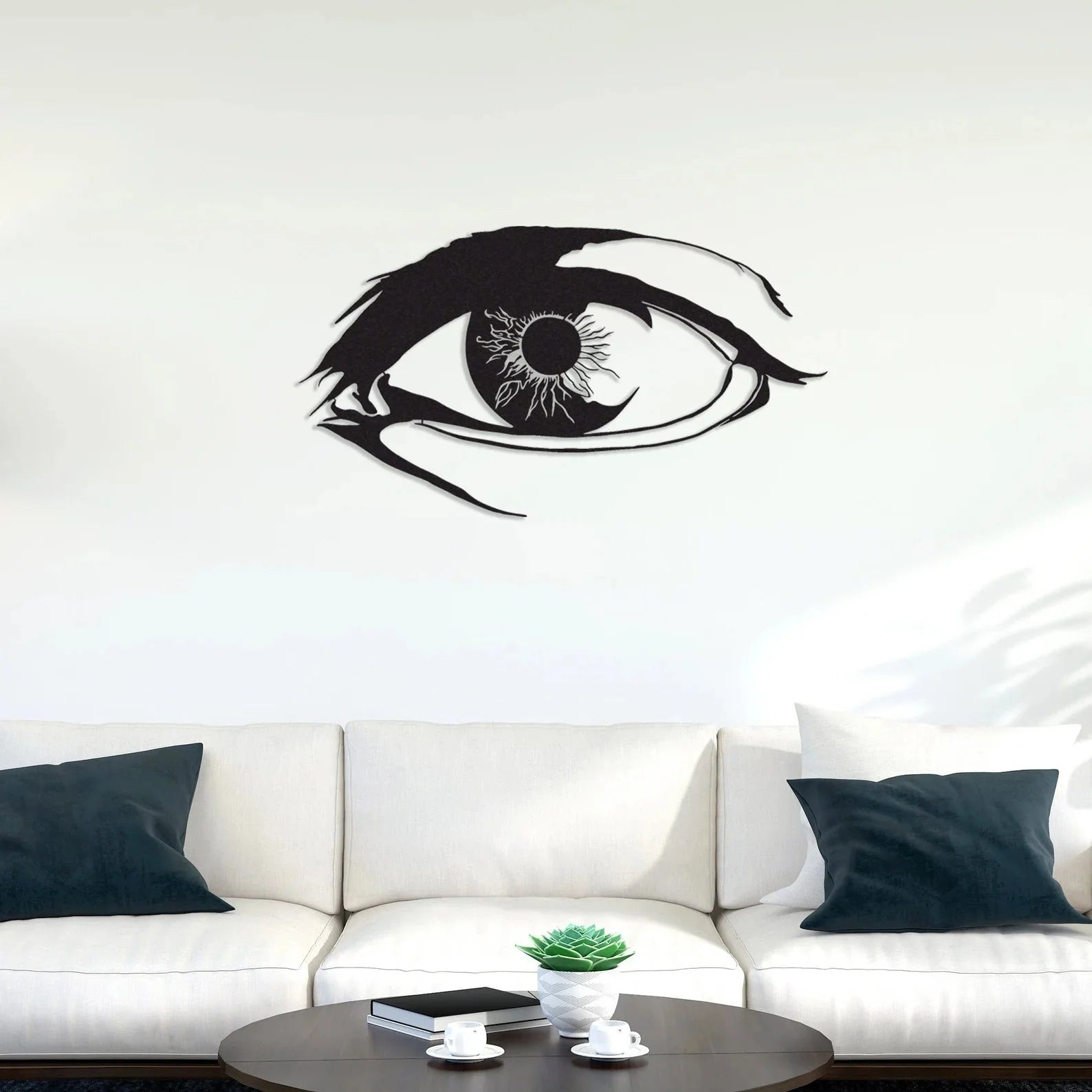  Women Eye Metal Wall Art 